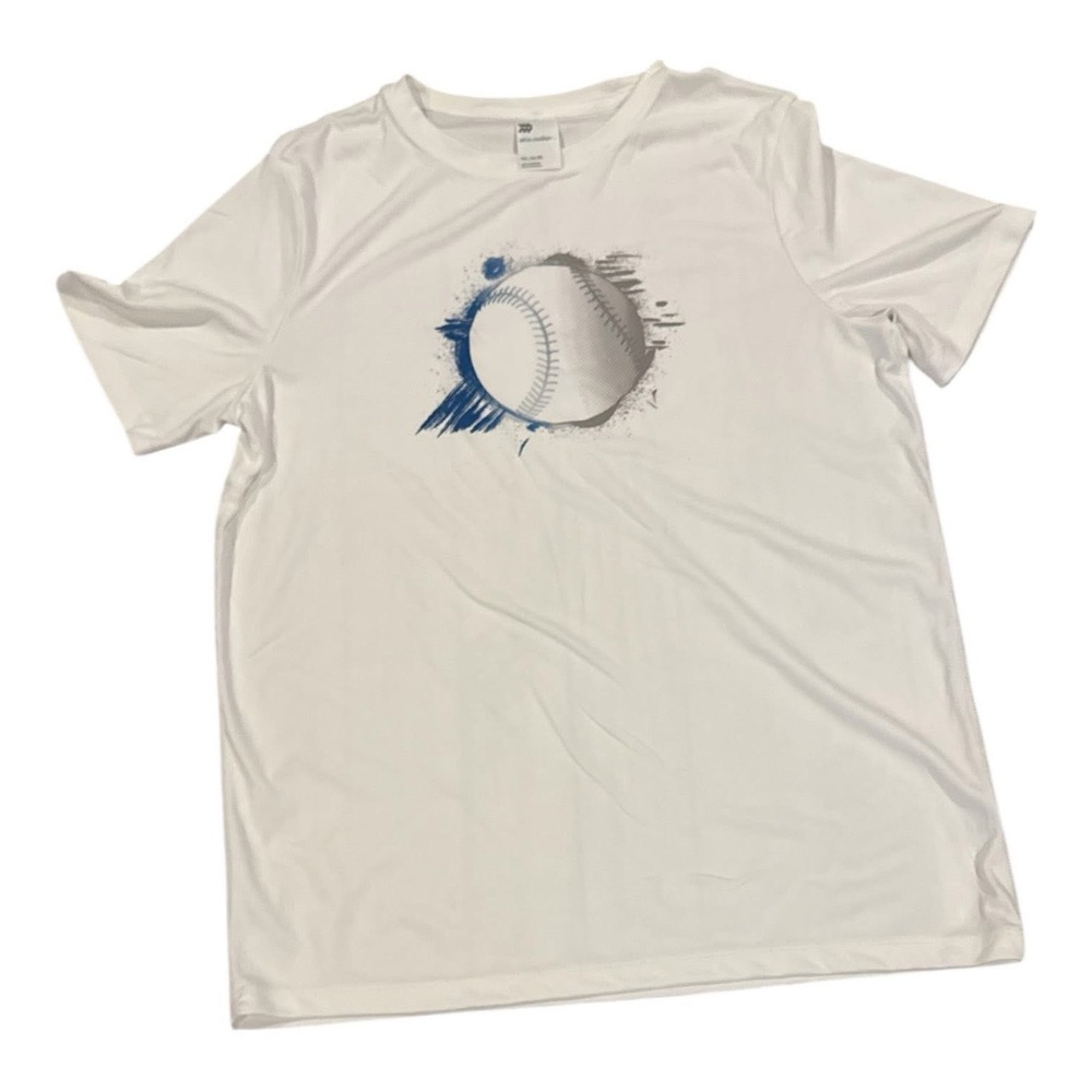 White Graphic boys T-Shirt‎